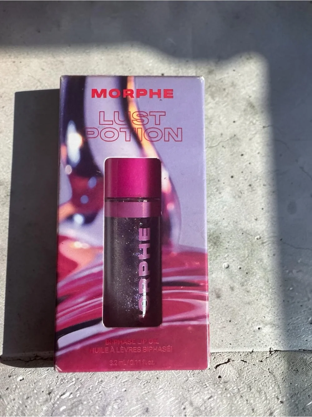 Morphe Lust Potion Biphase Lip Oil - Deep Desire NIB